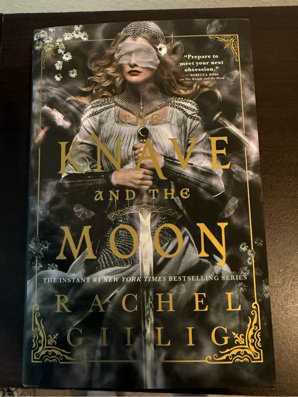 Knave and the Moon Decorative Hardcover — Black & Gold